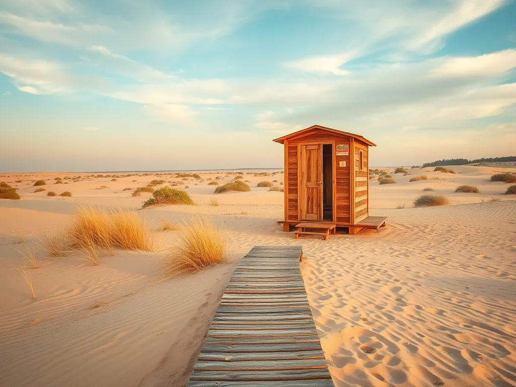 Czy na Pustyni Błędowskiej są toalety?